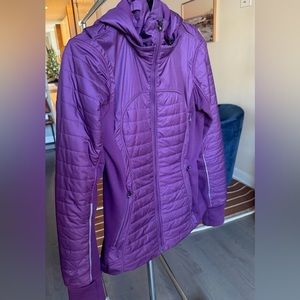 Lululemon First Mile Jacket dark magenta